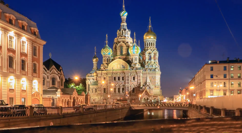 Saint Petersbourg- église du Saint Sauveur sur le Sang versé