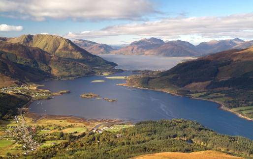 Circuit dans les Highlands en Ecosse