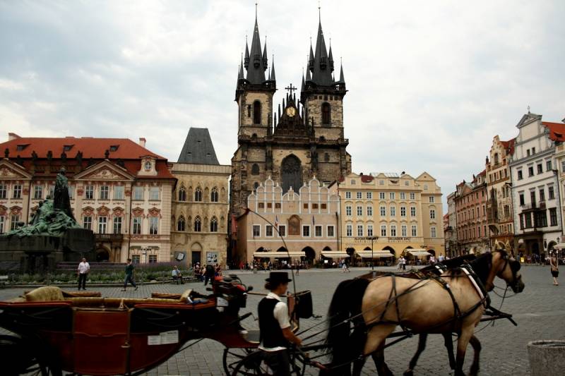 place de la vieille ville à Prague