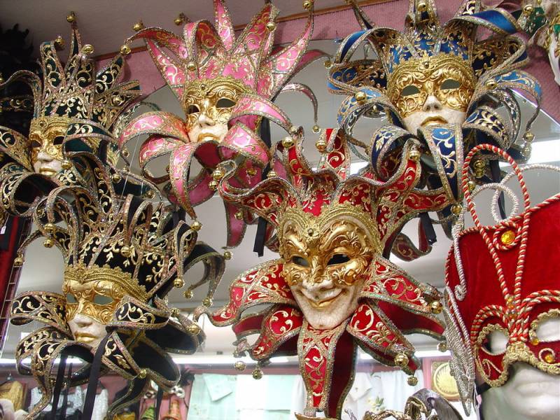 masques du carnaval de Venise