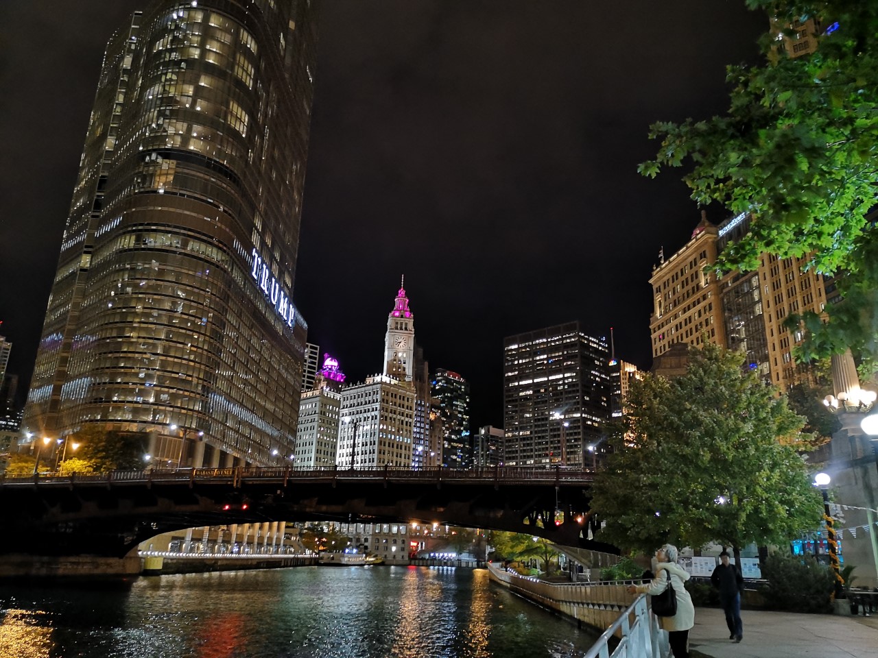 Chicago by night avec show au House of blues