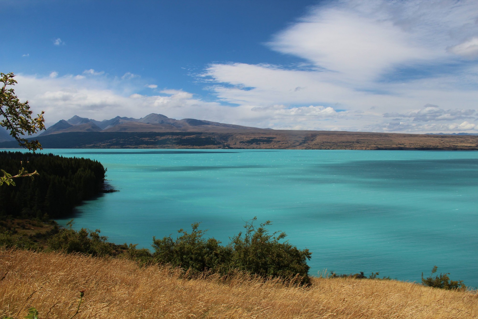 Lac Pukaki, blue