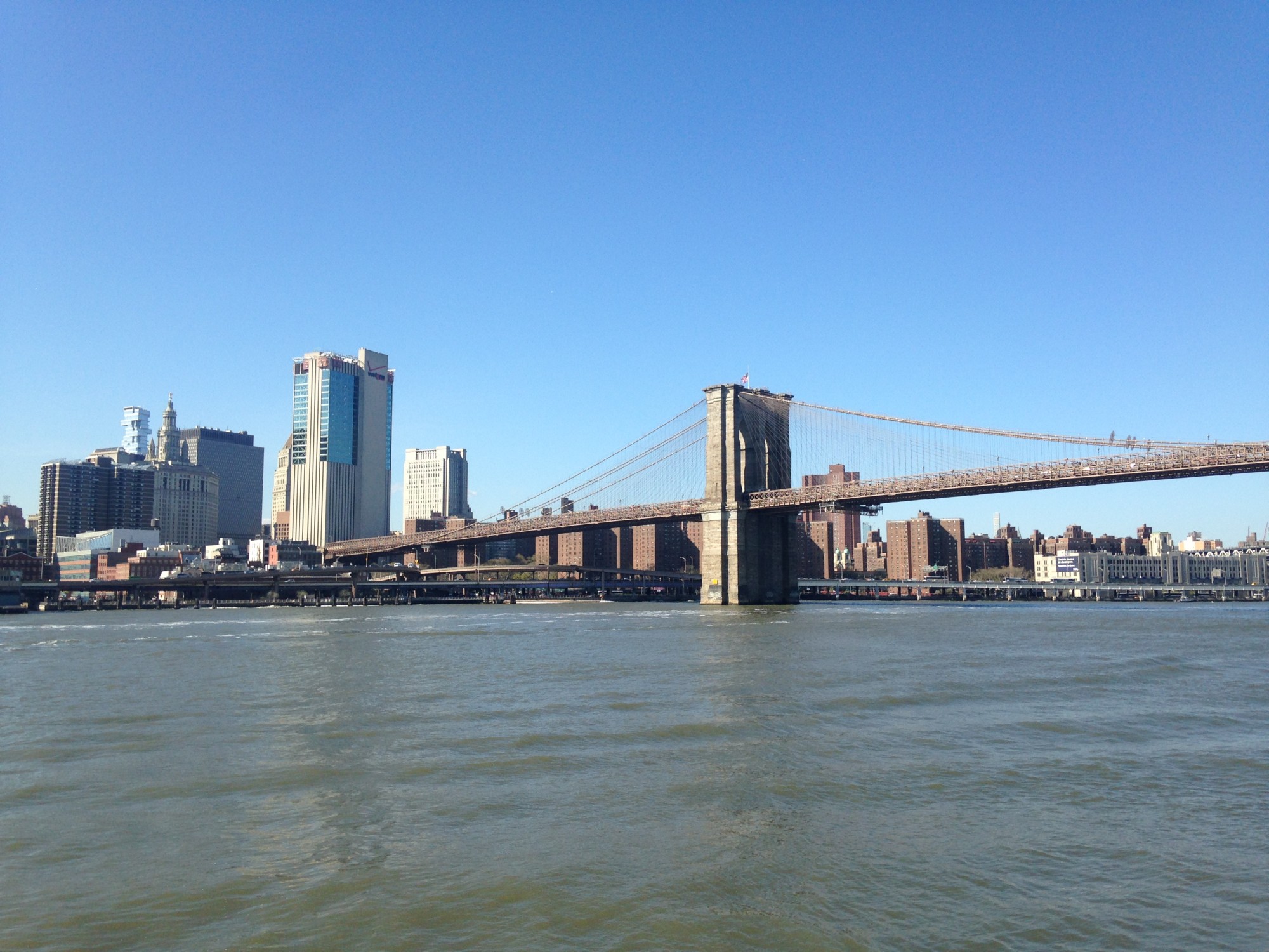 voyage organisé à New York - vue sur pont de Brooklyn