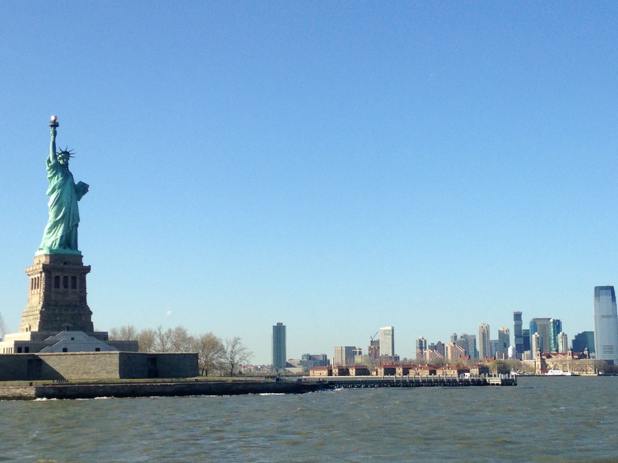 découverte de New York et de la Statue de la Liberté