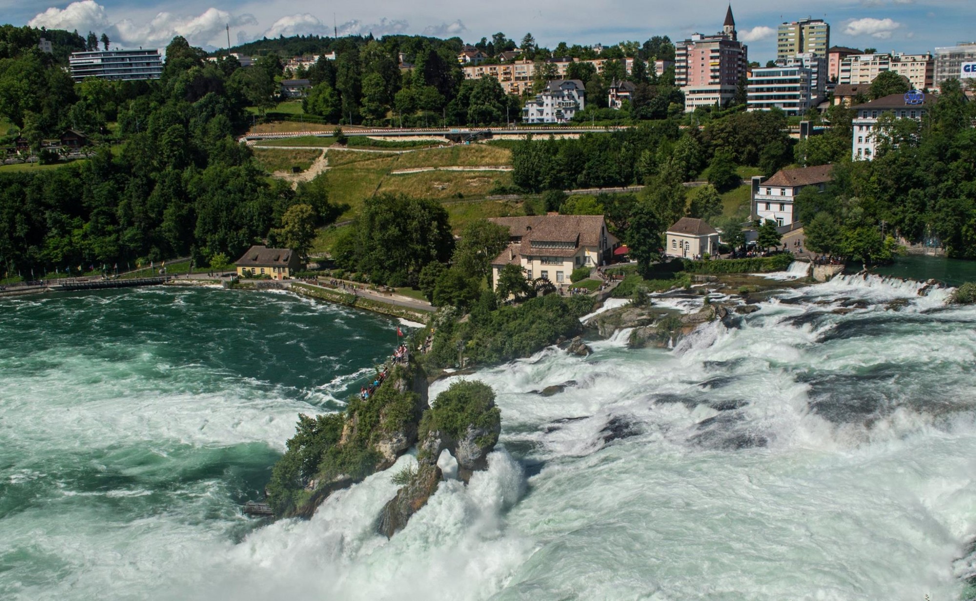 chutes du Rhin à Schaffhausen