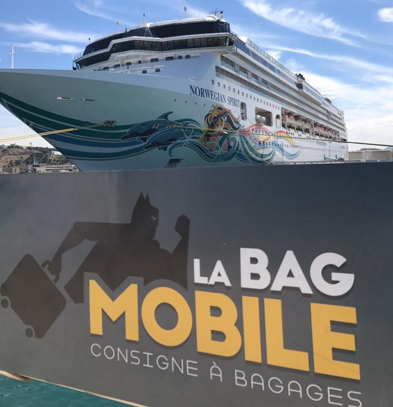 Consigne à bagages Port de croisière de Marseille Bag Mobile