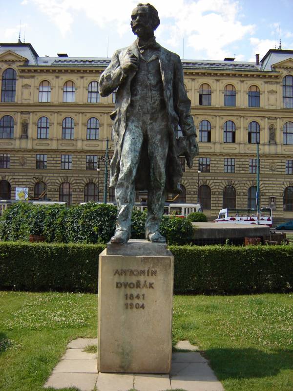 prague statue dvorak