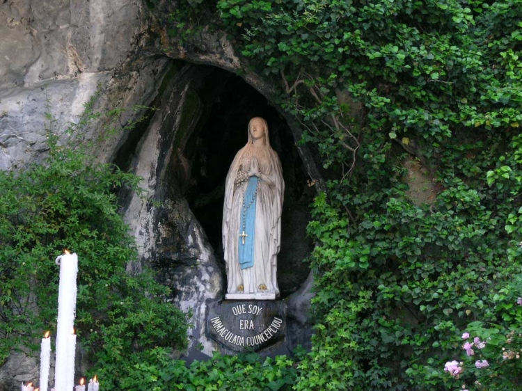 pèlerinage au sanctuaire de Lourdes en Octobre 2016